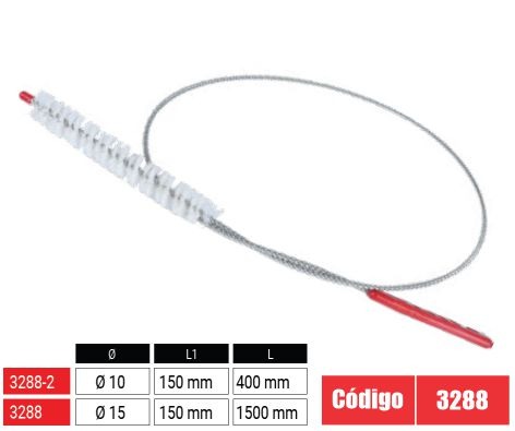 Cepillos para la limpieza de tubos de leche