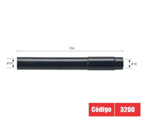 Tubo de leche corto Melasty código 3200