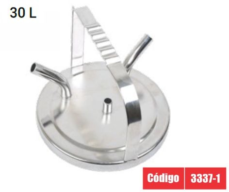 Tapa de porongo con empaque (S/S)