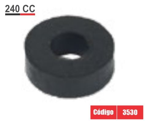 Empaque de vaso colector