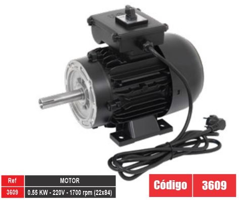 Motor eléctrico monofásico